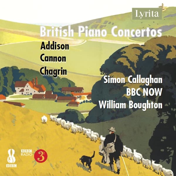 Simon Callaghan, BBC National Orchestra Of Wales, William Boughton - British Piano Concertos Vol. 3 (CD)