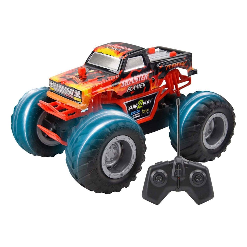 Gear2Play RC Bestuurbare Auto Monster Flames
