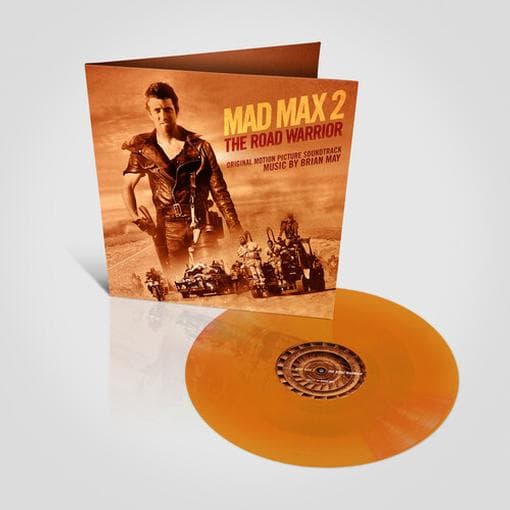 OST  Brian May  The Road Warrior  Mad Max 2 1LPOrange