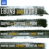 Andrew Simon & Warren Lee - Ebony And Ivory, Works For Clarinet & Piano (CD)