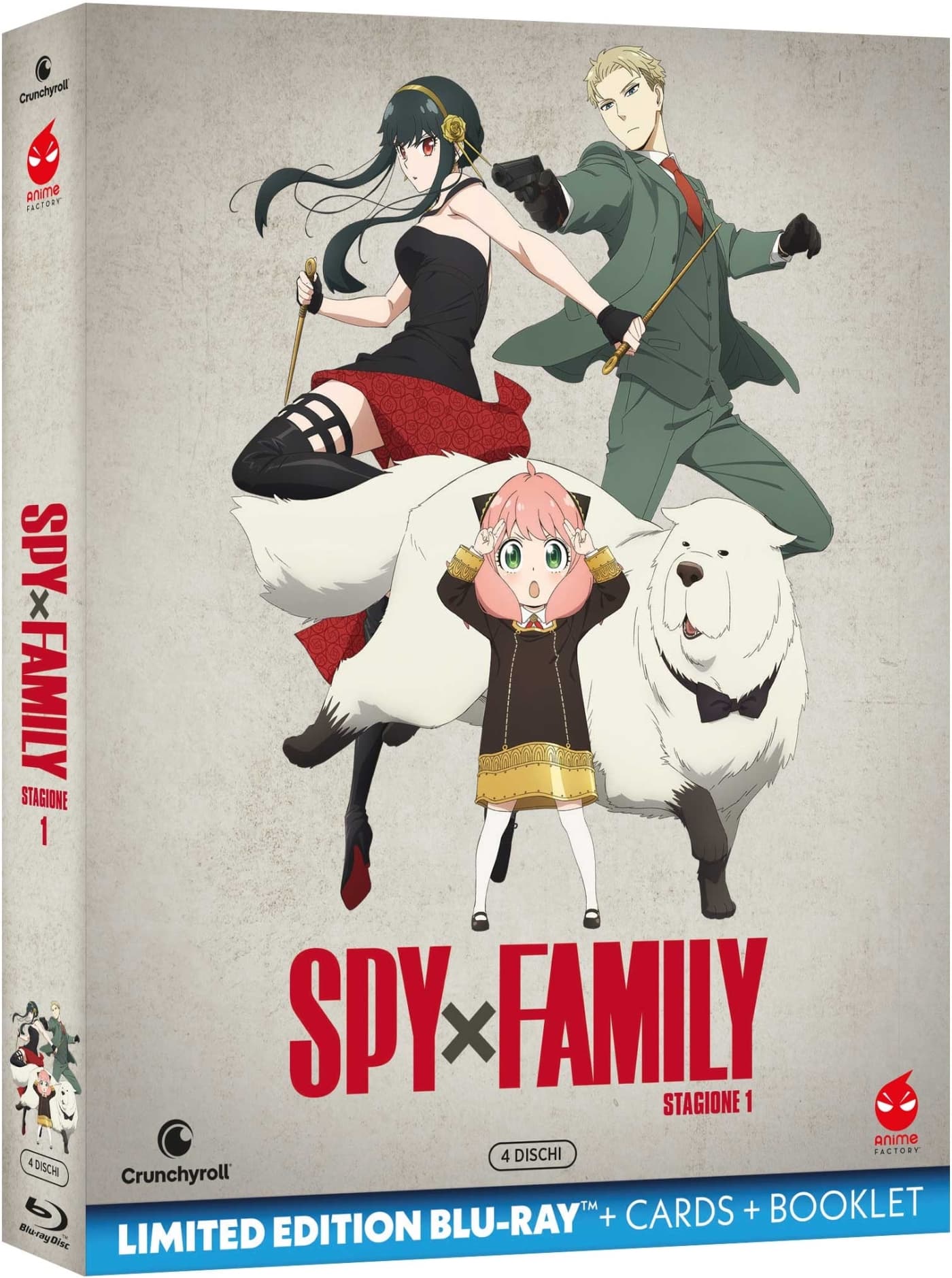 Spy X Family - Stagione 01 (4 Blu-Ray) (Import)