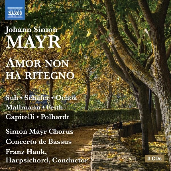 Philipp Polhardt, Simon Mayr Chorus, Concerto De Bassus, Franz Hauk - Mayr: Amor Non Ha Ritegno (3 CD)
