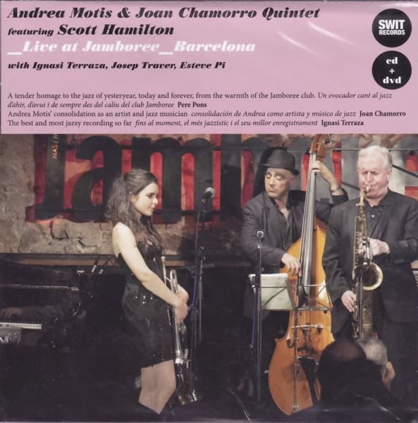 Andrea Motis, Joan Chamorro Quintet, Scott Hamilton - Live At Jamboree Barcelona (2 CD)