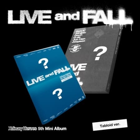 Xdinary Heroes - Live & Fall - Tabloid Version