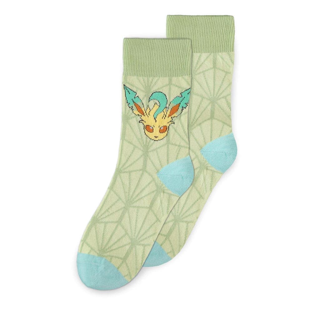 Pokemon Eevee Evolution Women\\'s Socks Multicoloured Fan Merch, Gaming, Multi-col