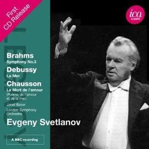 Evgeny Svetlanov, London Symphony Orchestra - Brahms: Symphony No.3 | Debussy: La Mer - Chausson (CD)
