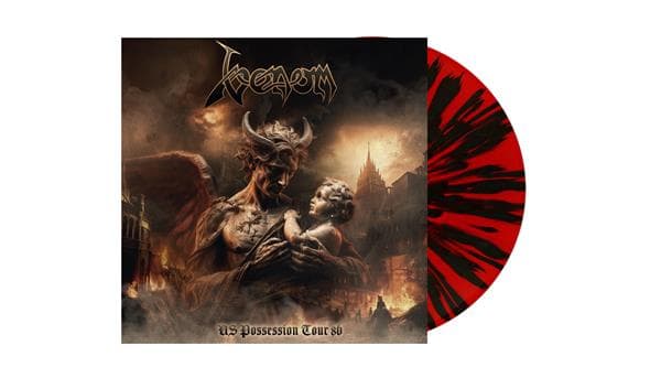 Venom - Us Possession Tour 86 (red/black Splatter Vinyl)