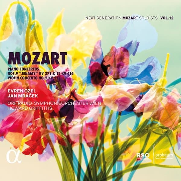 ORF Radio-Symphonieorchester Wien, Howard Griffiths, Evren Ozel, Jan Mracek - Mozart: Piano Concertos Nos. 9 In E-Flat Major, Kv 271 Jenamy & 12 In A Major, Kv 414/385P, Violin Concerto No. 2 In D Major, Kv 211 (CD)