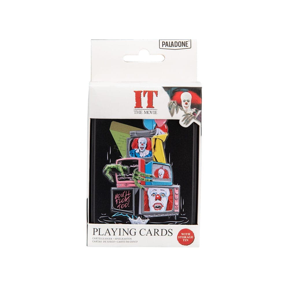 It: Paladone - Pennywise Playing Cards In A Tin