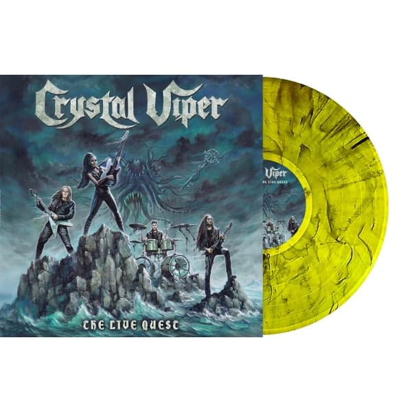 Crystal Viper - The Live Quest (LP) (Coloured Vinyl) (Limited Edition)