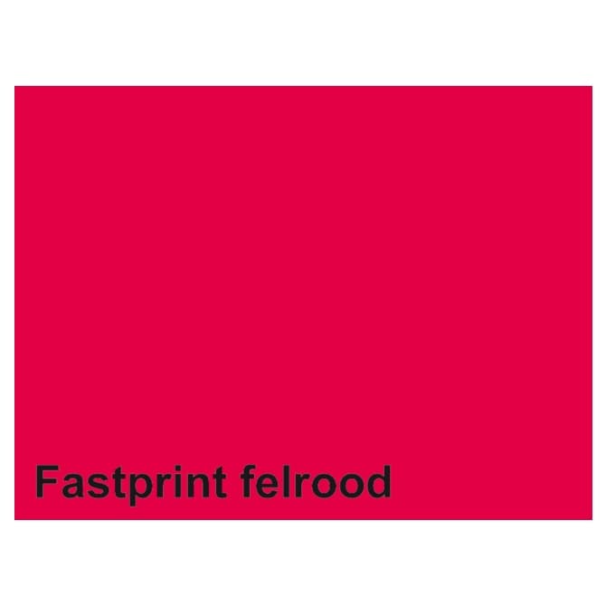 Kopieerpapier Fastprint A4 160gr felrood 50vel