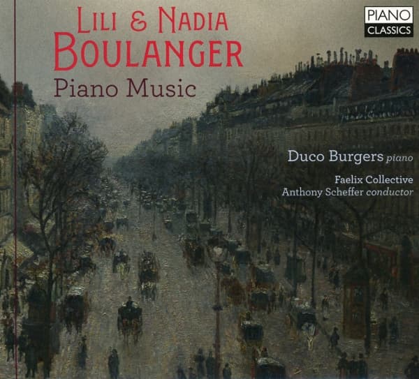 Duco Burgers - Lili & Nadia Boulanger: Piano Music (CD)