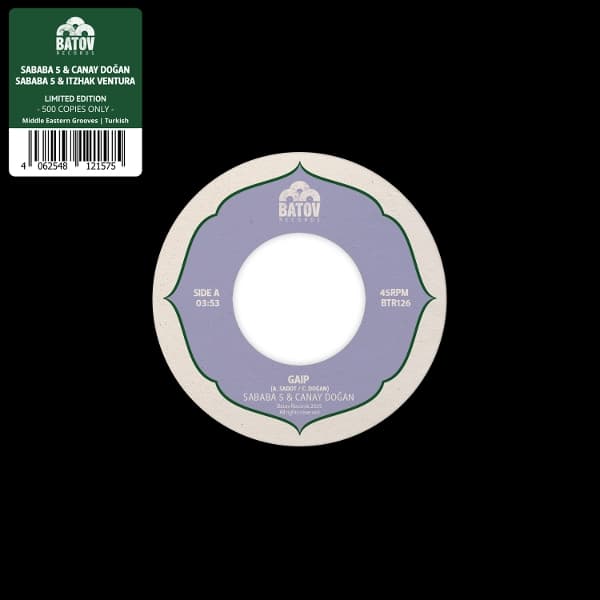 Sababa 5, Canay Dogan & Itzhak Ventura - Gaip / Seher (7" Single)