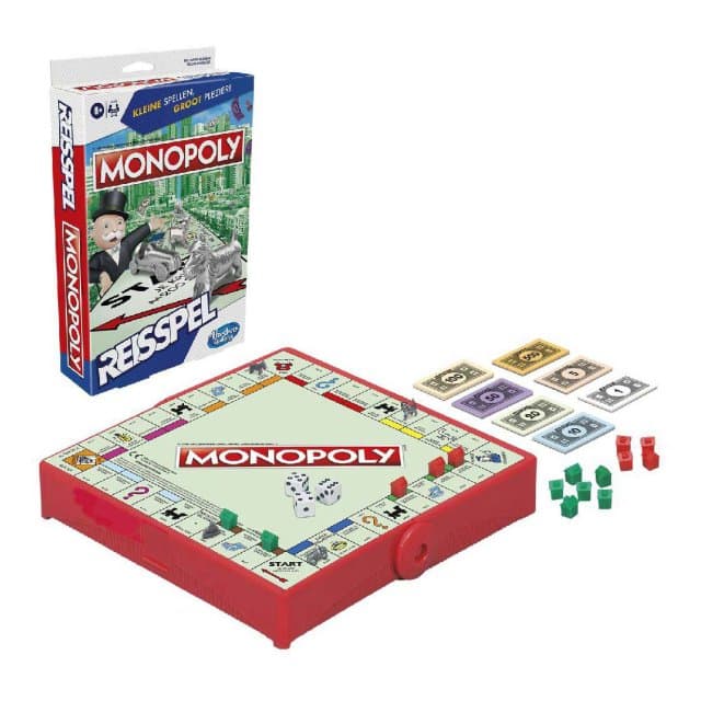 Monopoly Reisspel 2-4 Spelers