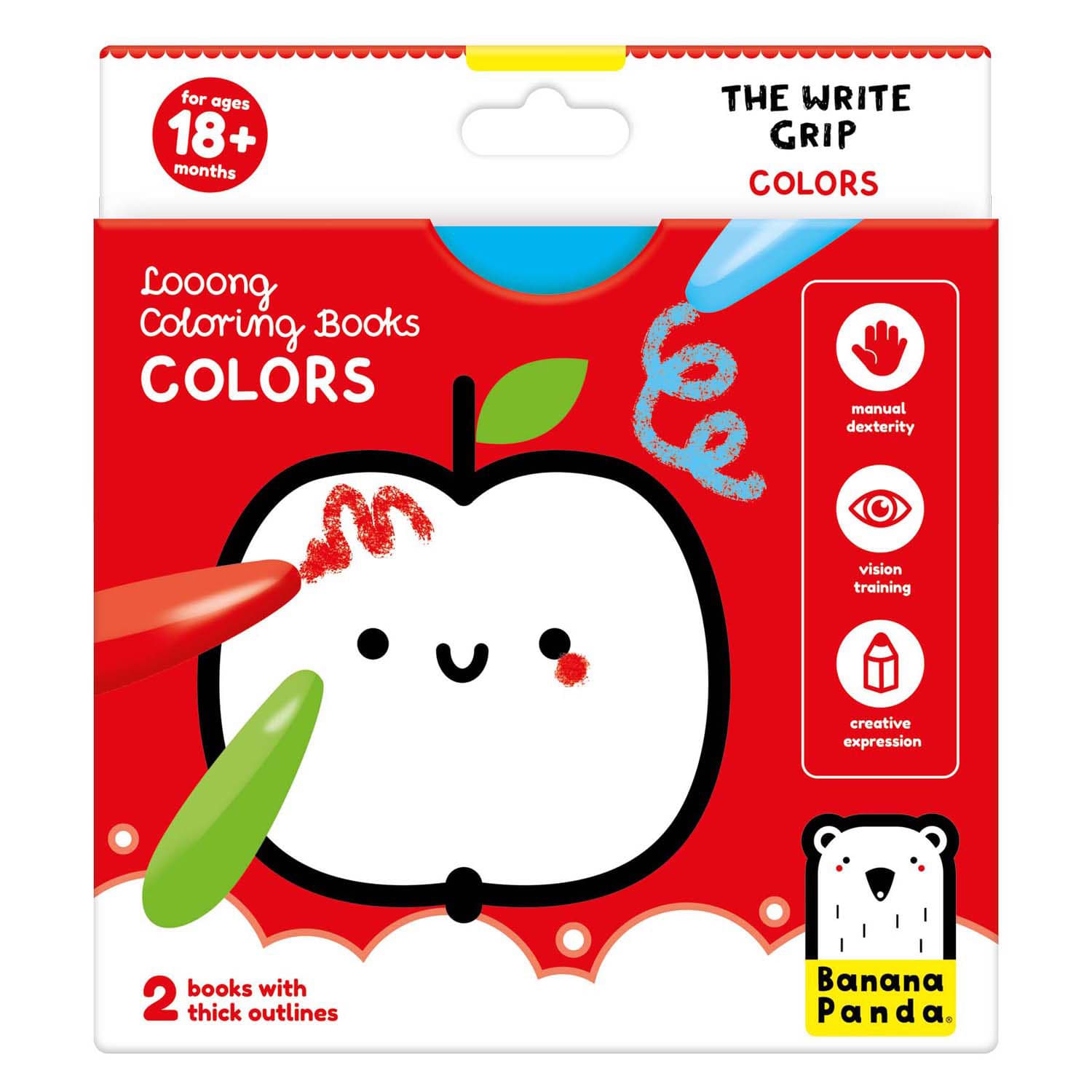 Banana Panda - Kleurboekje De Schrijf Greep Kleuren
