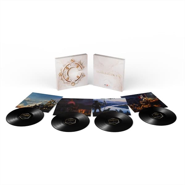 Christopher Tin, Geoff Knorr en Roland Rizzo - Sid Meier's Civilization VII (4 LP)