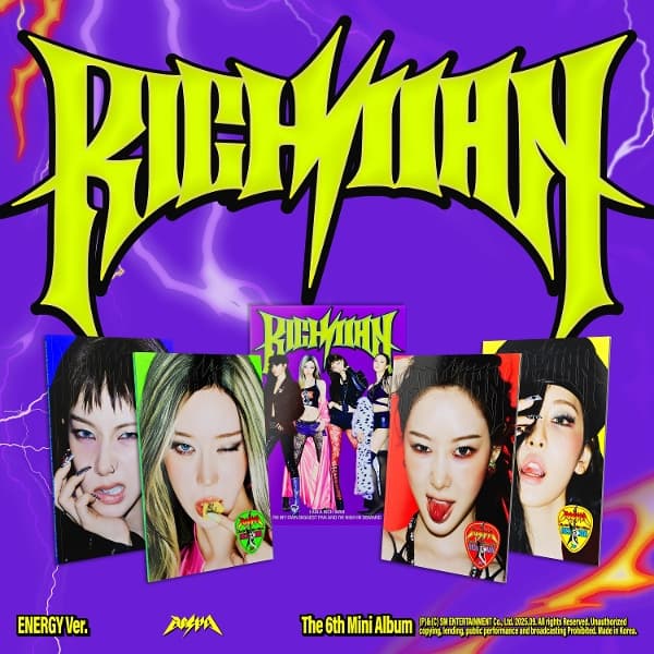 Aespa - The 6th Mini Album 'Rich Man'_Energy (CD) (KARINA Version)