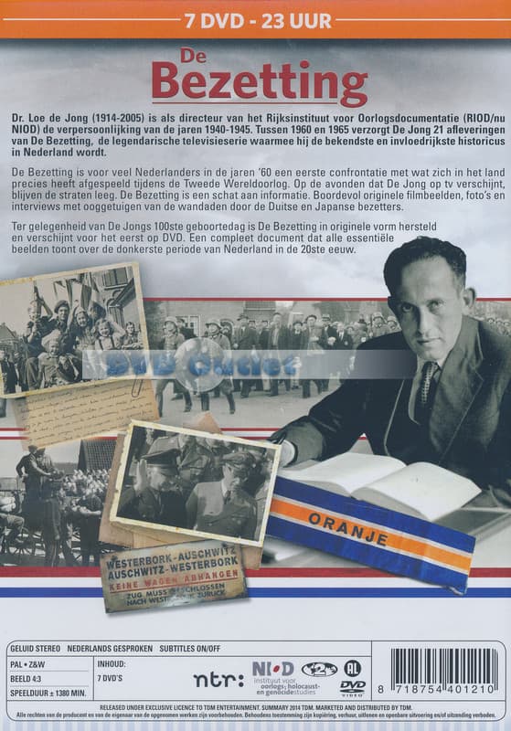 De bezetting (Dr. Loe de Jong) (DVD)