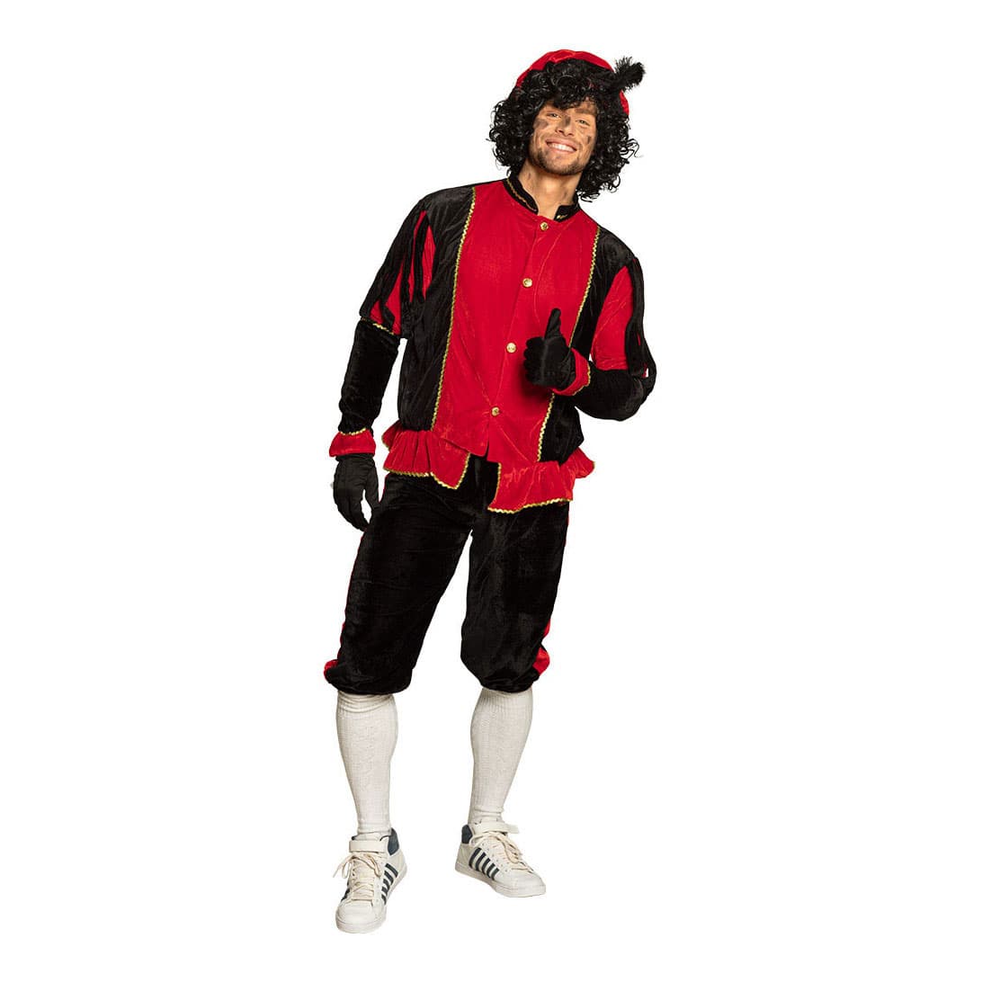 Kostuum Piet rood (XXL)