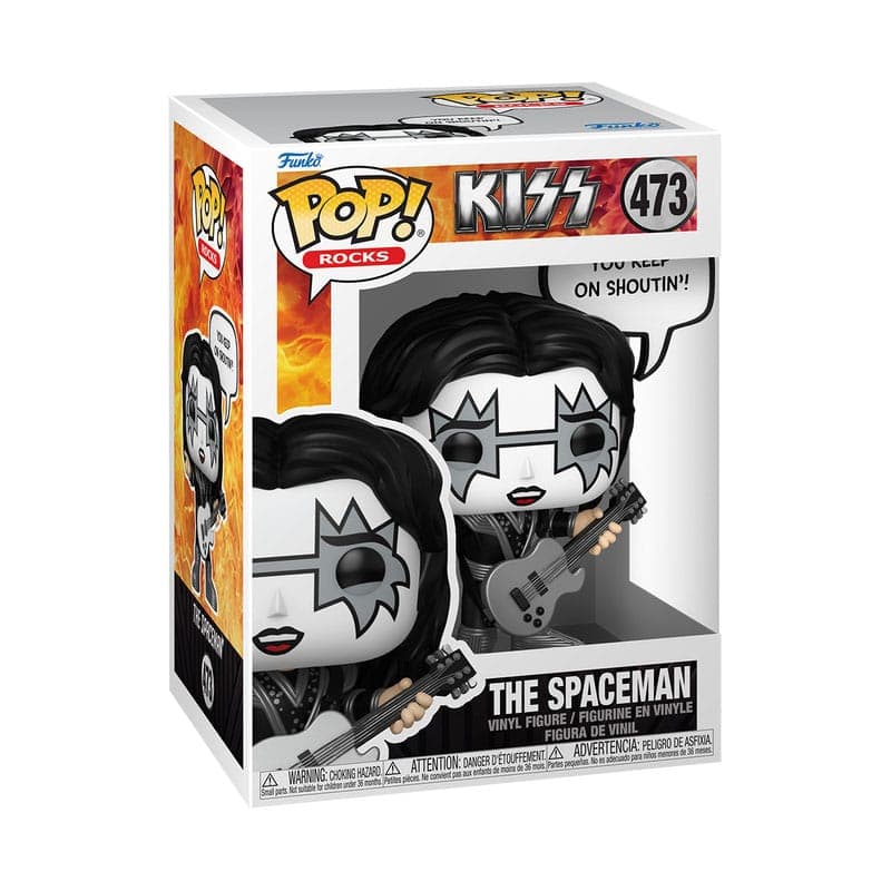 Kiss: Funko Pop! Sayings - The Spaceman (R&R All Night) (Vinyl Figure 473)