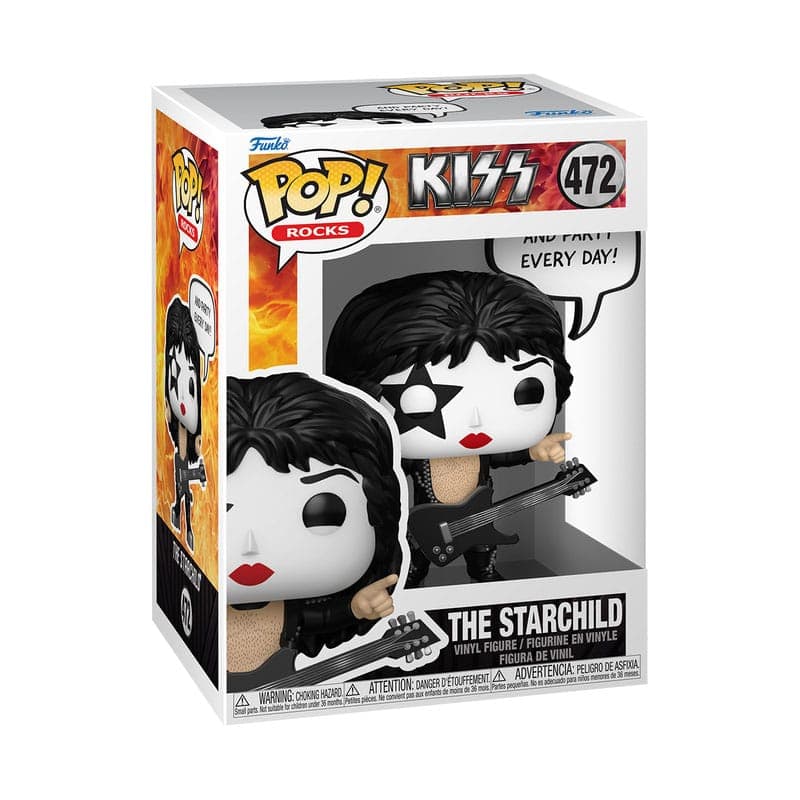 Kiss: Funko Pop! Sayings - The Starchild (R&R All Night) (Vinyl Figure 472)