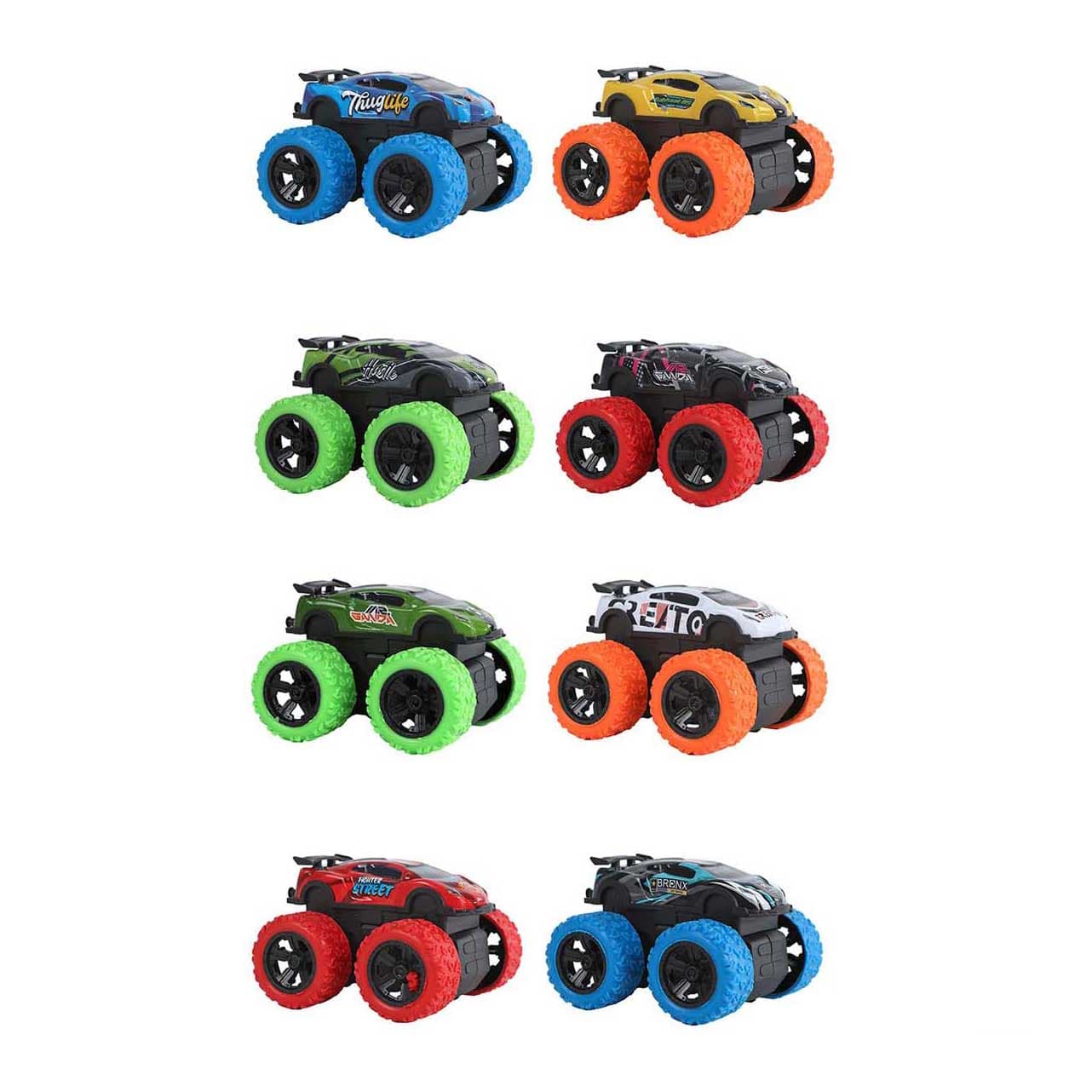 Roadblasters Bigfoot Spinning Auto Die-cast Frictie