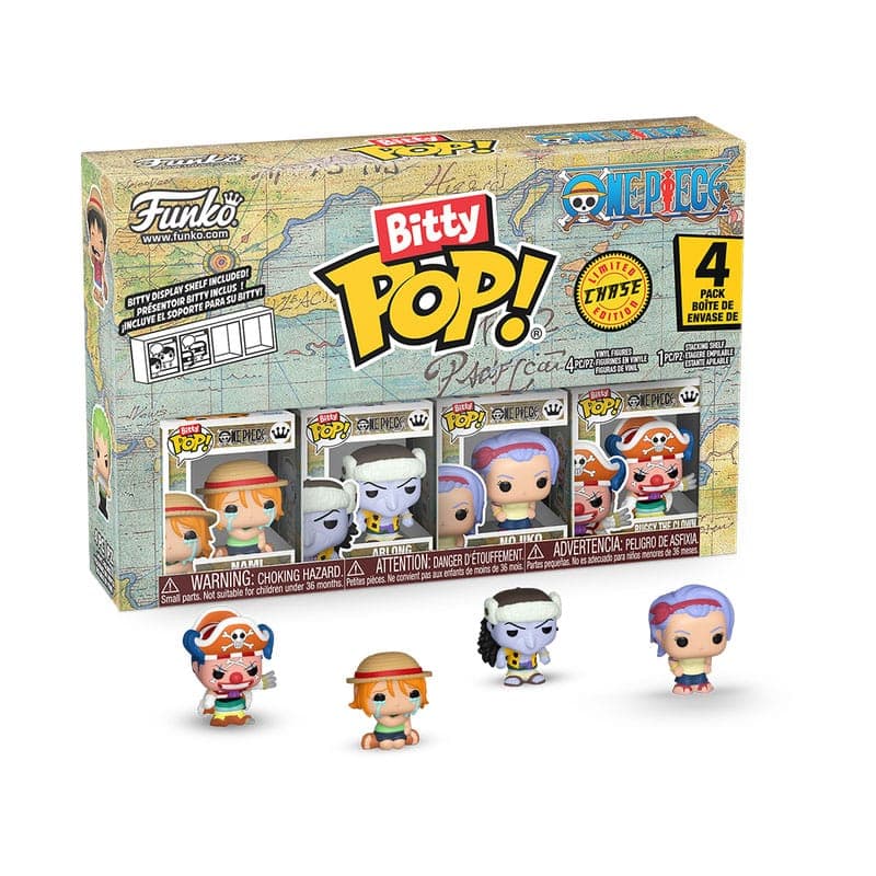 One Piece: Funko Pop! Bitty Pop - Nami (4 Pack)