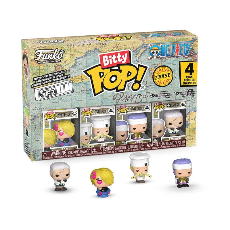 One Piece: Funko Pop! Bitty Pop - Sanji (4 Pack)