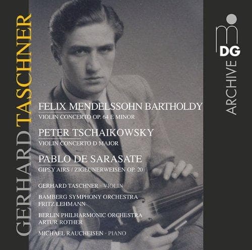Gerhard Taschner - Violin Concertos: Mendelssohn, Tsch (CD)