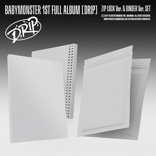 Babymonster - 1st Full Album Zip Lock Ver./binder Version