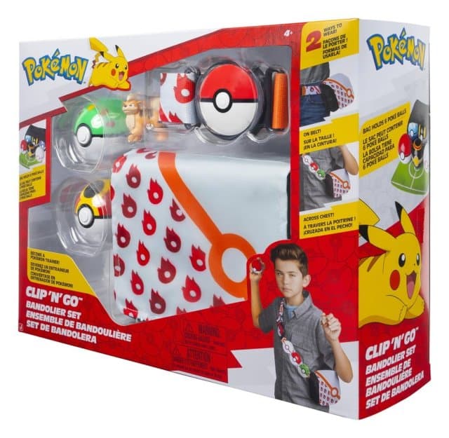 PokA©mon - Clip N Go Bandolier Set Growlithe (pkw4172)