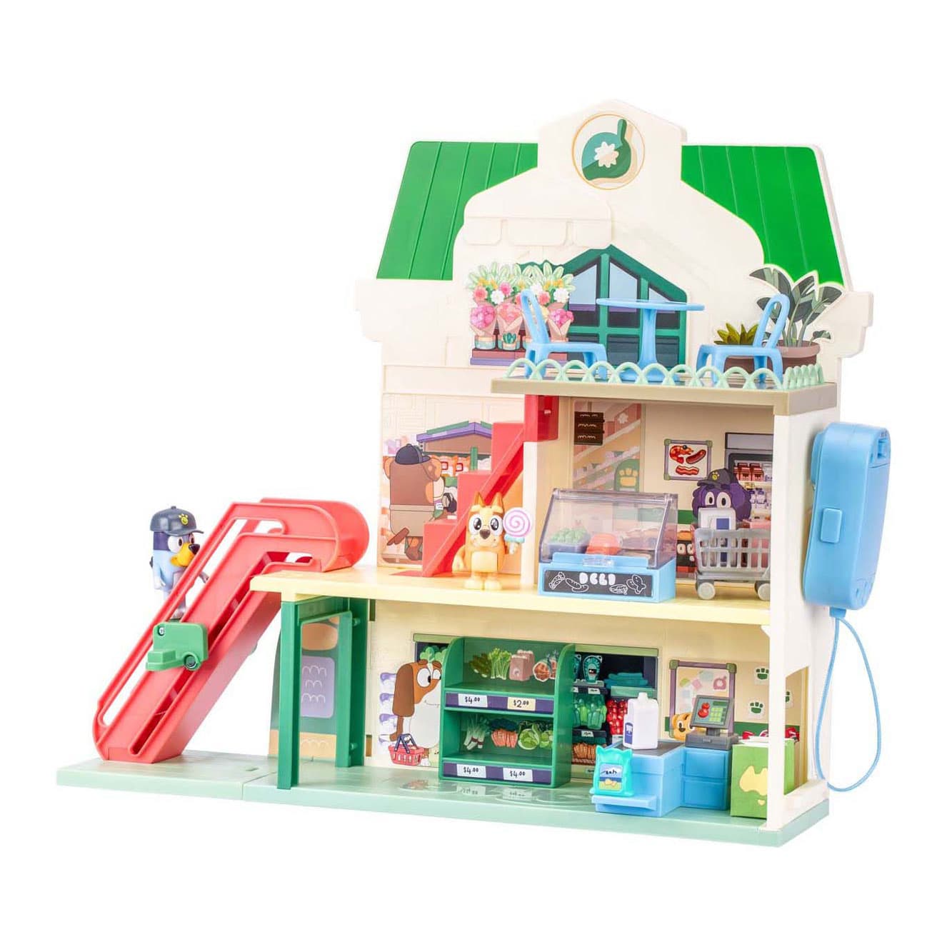 Bluey Lets Play Chef - Supermarkt Speelset