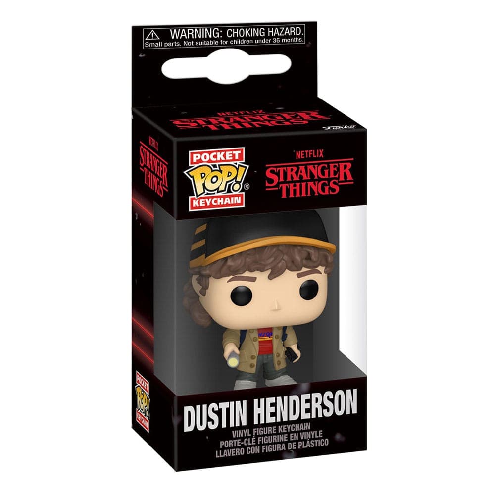 Stranger Things: Funko Pop! Keychain - S5 - Dustin Henderson