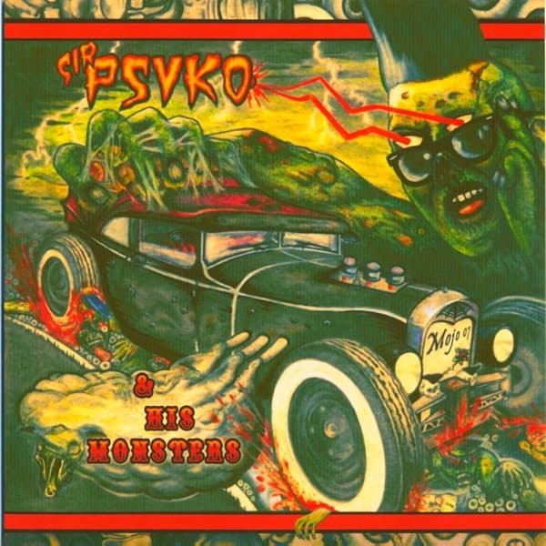 Sir Psyko & His Monsters - Zombie Rock (CD)