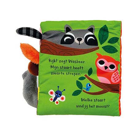 Van Wie Is Deze Staart? Bosdieren Babyboek