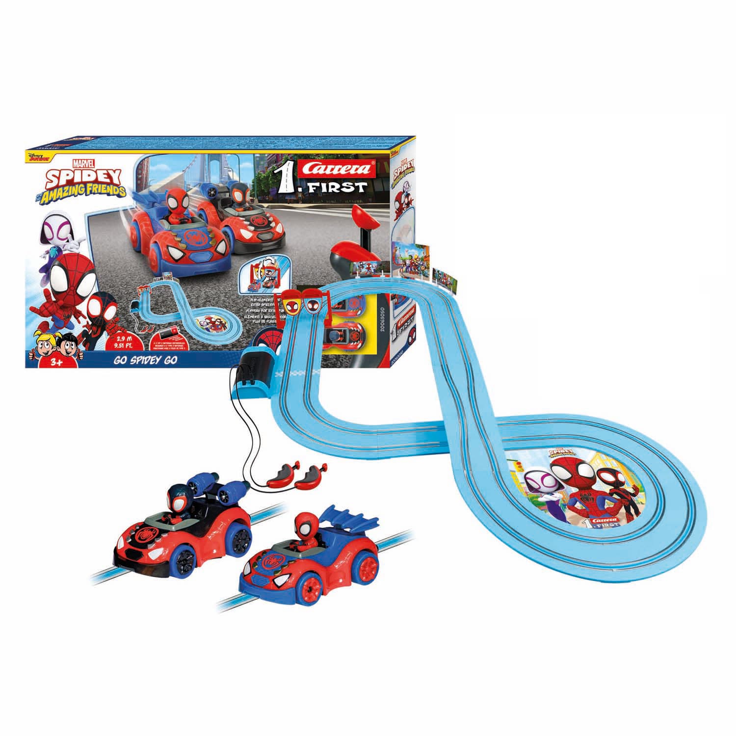 Carrera First Racebaan - Marvel Spidey