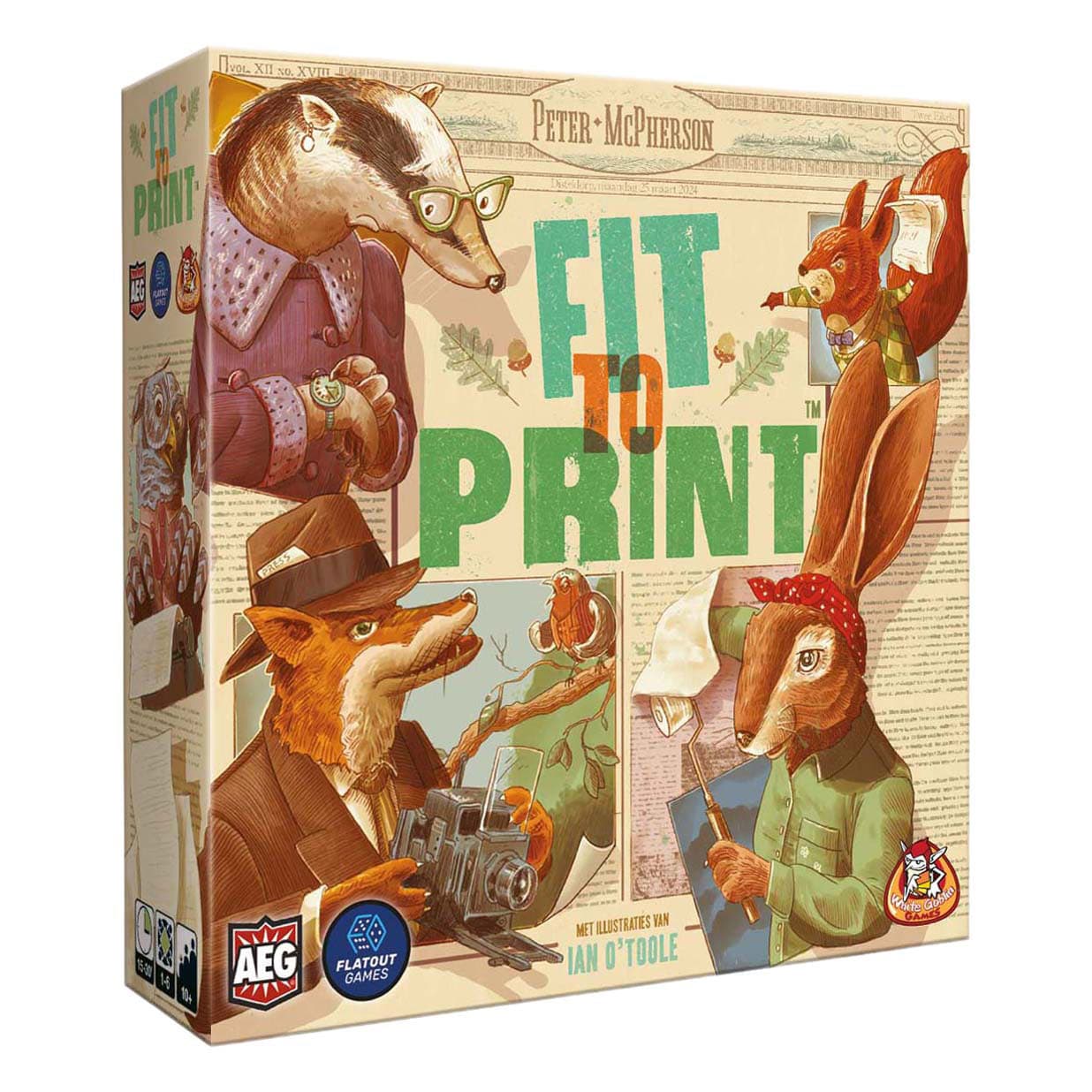 Fit to Print - Bordspel