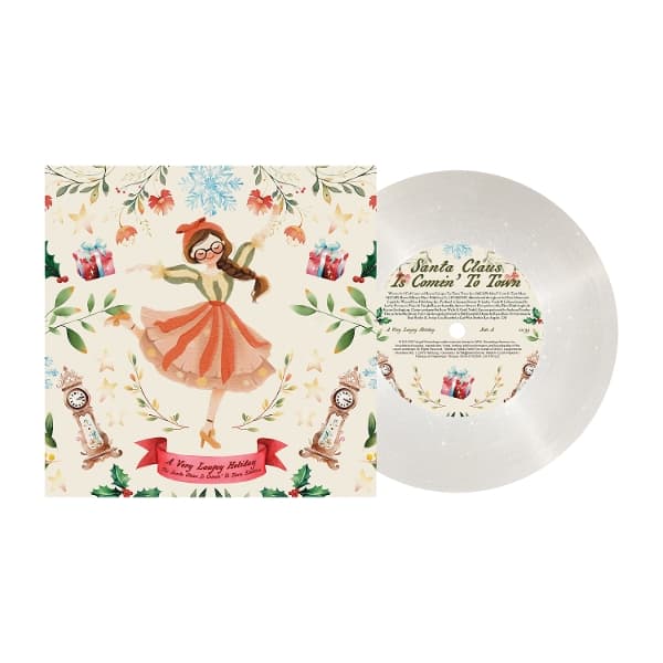 Laufey - A Very Laufey Holiday: The Santa Claus Is Comin' To Town (7" Single) (Coloured Vinyl)