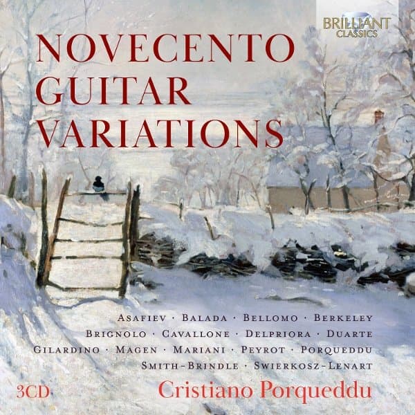 Cristiano Porqueddu - Novecento Guitar Variations (3 CD)