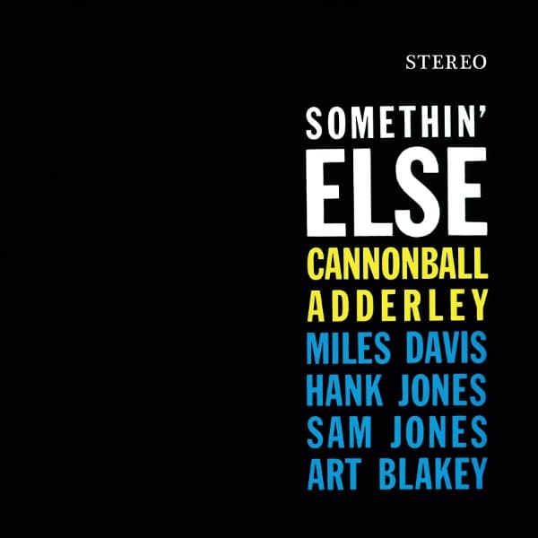Cannonball Adderley - Somethin' Else (LP) (Coloured Vinyl) (Limited Edition)