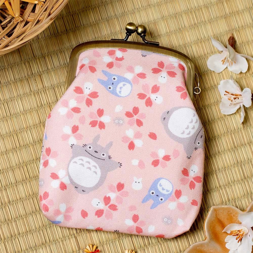 My Neighbor Totoro Coin Purse Totoro Cherry Blossoms
