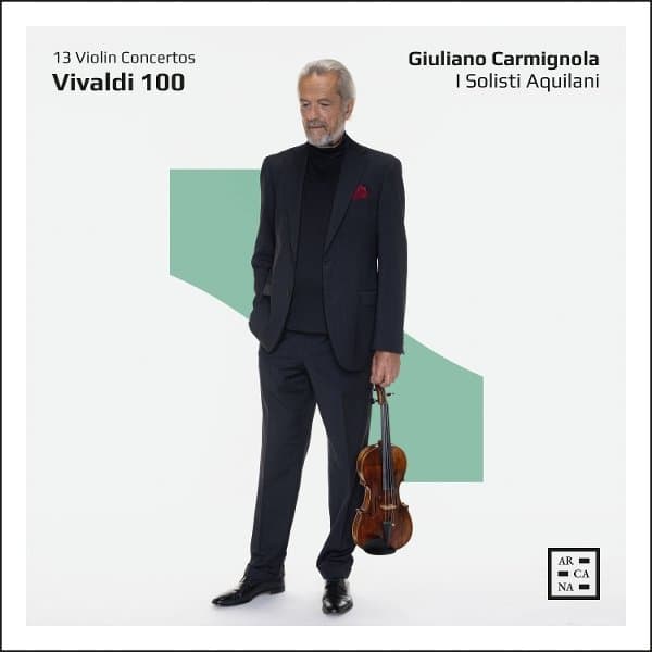 Giuliano Carmignola, Daniele Orlando, I Solisti Aquilani - Vivaldi 100. 13 Violin Concertos (2 CD)