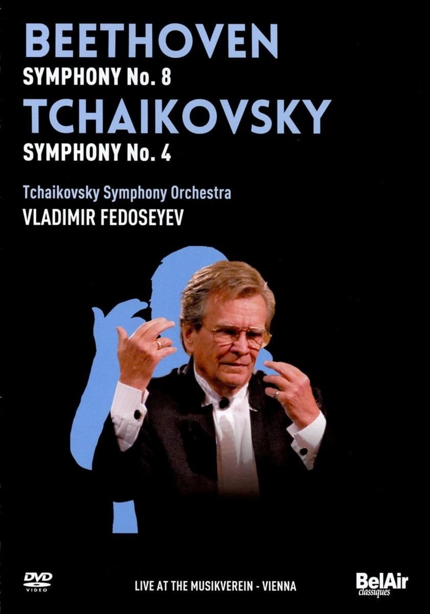 Tchaikovsky Symphony Orchestra, Vladimir Fedoseyev - Tcahikovky: Symphony No.4 | Beethoven: Symphony No.8 (DVD)