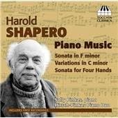 Sally Pinkas & Hirsch-Pinkas - Harold Shapero: Piano Music (CD)
