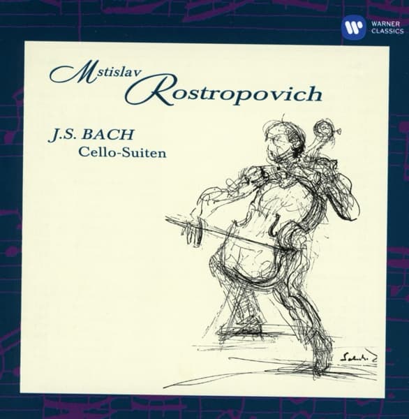 Mstislav Rostropovich - J.S. Bach: Cello Suites (2 CD)