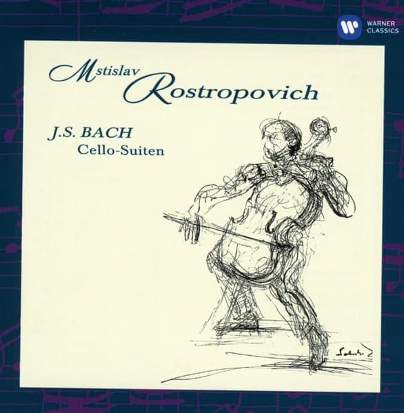 Mstislav Rostropovich - J.S. Bach: Cello Suites (2 CD)