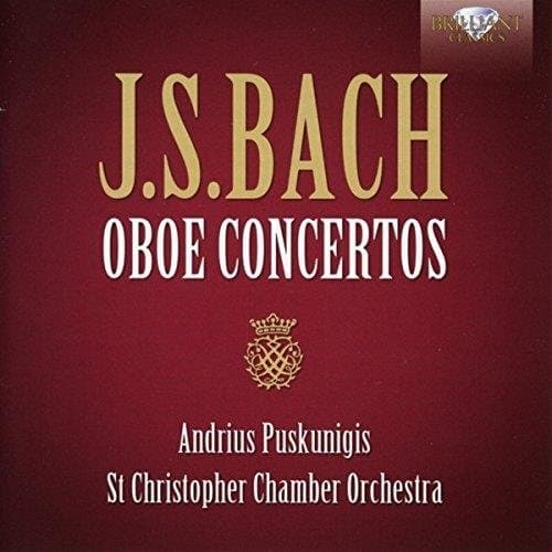 Andrius Puskunigis & St Christopher Chamber Orchestra - J.S. Bach: Oboe Concertos (CD)
