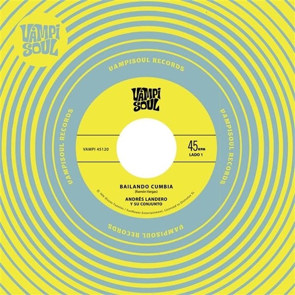 Andres Landero Y Su Conjunto - Bailanda Cumbia (7" Single)