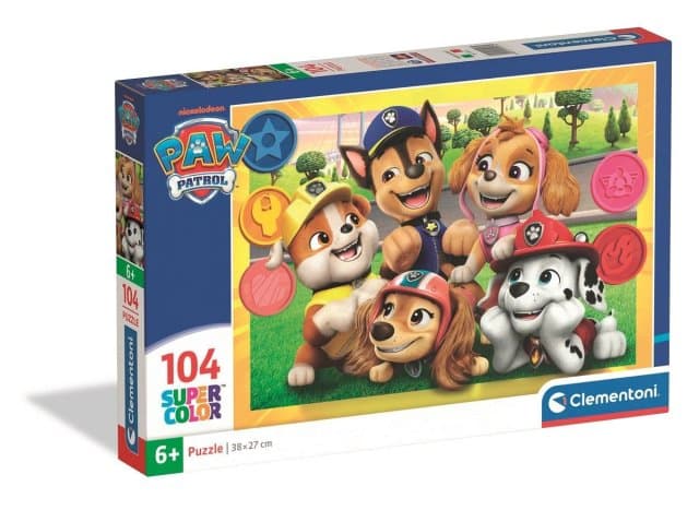 Paw Patrol (104 stukjes) (Puzzle)