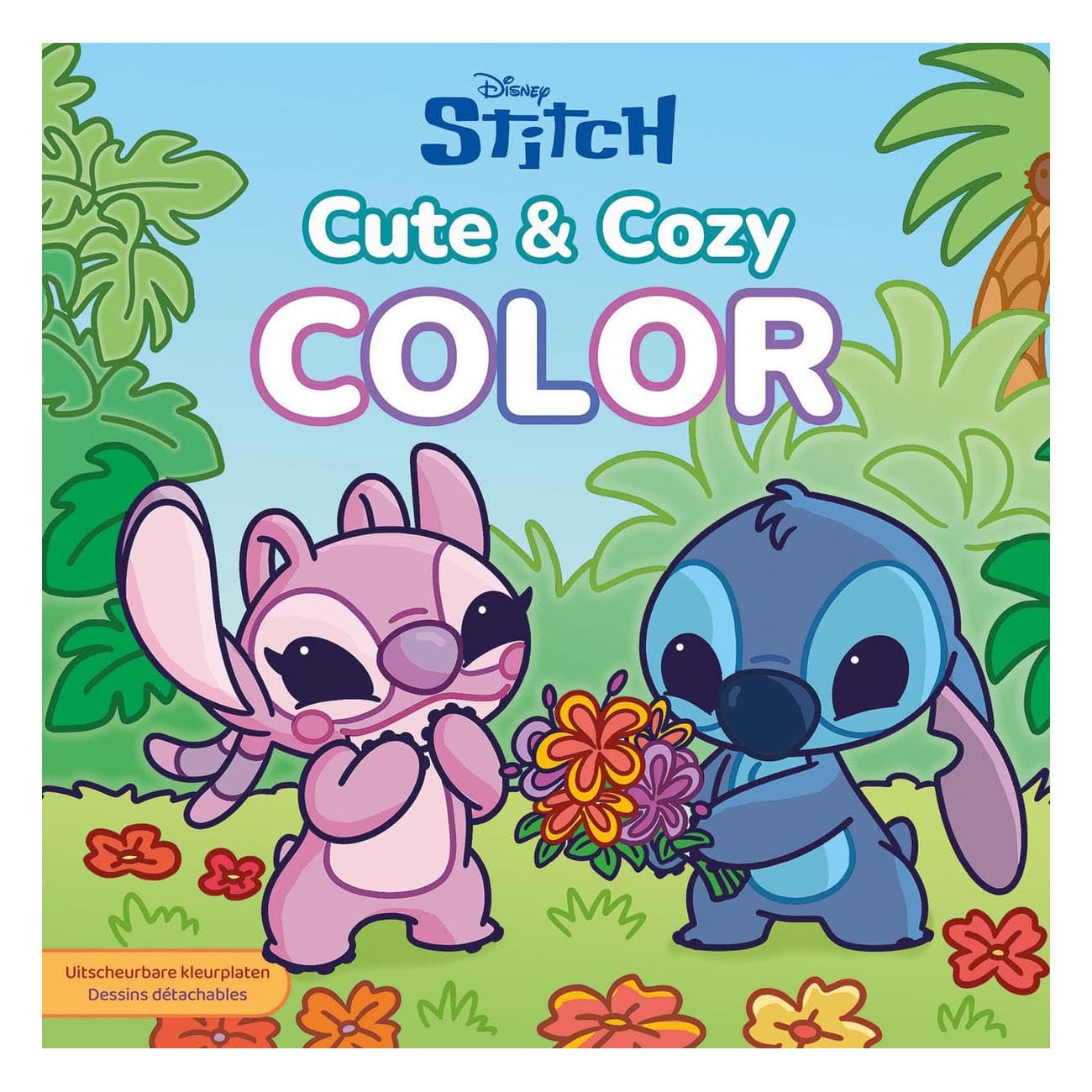 Disney Cute & Cozy color Kleurboek Stitch